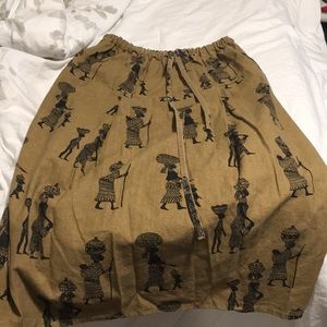African skirt